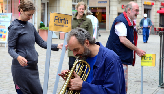 Entschleunigte Zone Fürth